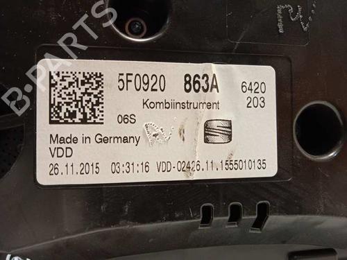 Instrument cluster SEAT LEON (5F1) 1.6 TDI | BP12202387C47 