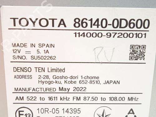Electronic module TOYOTA YARIS (_P21_, _PA1_, _PH1_) 1.5 (MXPA11) | BP23877337M83 