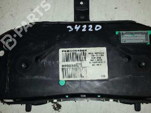 Instrument cluster RENAULT MEGANE II (BM0/1_, CM0/1_) 1.5 dCi (BM02, BM13, BM2A, CM02, CM13) | BP1510371C47 