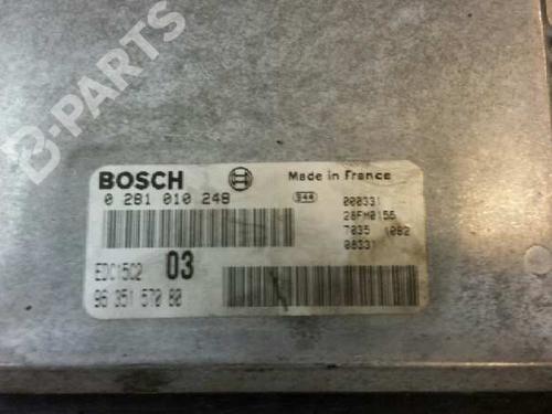 Engine control unit (ECU) PEUGEOT 406 (8B) 2.0 HDI 90 | BP2275858M57 