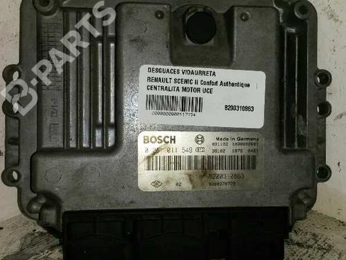 Used Engine control unit (ECU) RENAULT SCÉNIC II (JM0/1_) 1.9 dCi (JM0G, JM12, JM1G, JM2C) (120 hp) 1510366