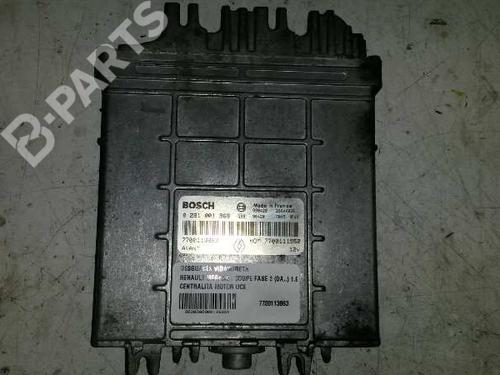 Used Engine control unit (ECU) RENAULT MEGANE I Coach (DA0/1_) 1.9 dCi (DA05, DA1F) (102 hp) 2439772