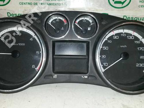 Used Instrument cluster PEUGEOT 308 SW I (4E_, 4H_) 1.6 HDi (112 hp) 1461534