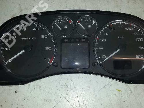 Used Instrument cluster PEUGEOT 307 (3A/C) 1.4 16V (88 hp) 2517849
