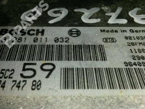 Engine control unit (ECU) PEUGEOT 807 (EB_) 2.0 HDi | BP1461599M57 