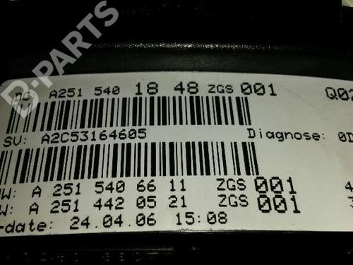 Instrument cluster MERCEDES-BENZ R-CLASS (W251, V251)  | BP1408432C47 