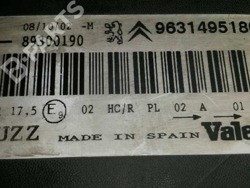 Left headlight CITROËN XSARA PICASSO (N68) 2.0 HDi | BP1301643C28 