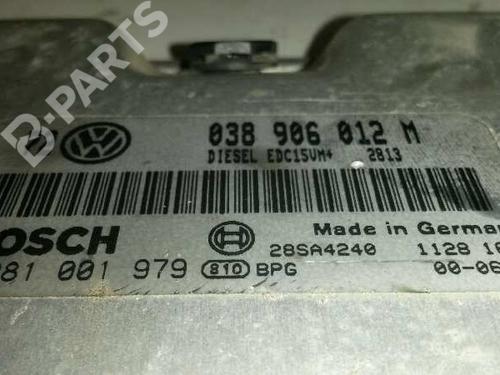Engine control unit (ECU) VW GOLF IV (1J1) 1.9 TDI | BP1527614M57 