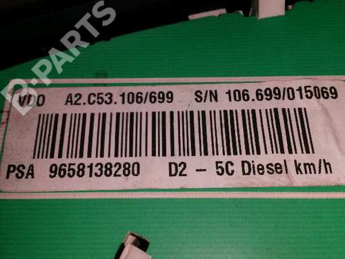 Instrument cluster PEUGEOT 407 SW (6E_, 6D_) 2.7 HDi | BP2240142C47 