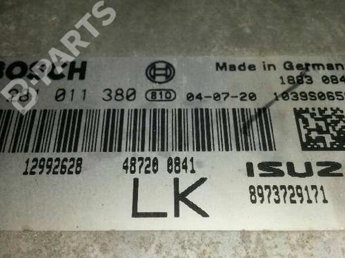 Engine control unit (ECU) OPEL ASTRA H (A04) 1.7 CDTI (L48) | BP1301886M57 