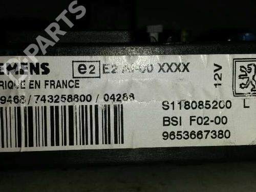 Fuse box CITROËN C2 (JM_) 1.4 | BP1318102E1 