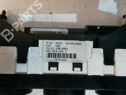 Commande Chauffage VW POLO (9N_, 9A_) 1.4 16V | BP2229021I5 