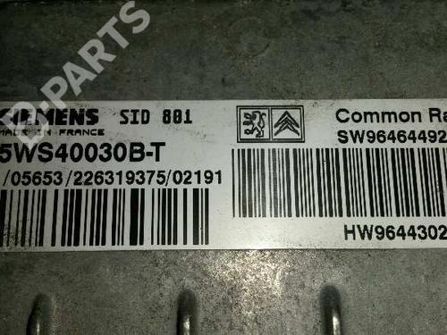 Engine control unit (ECU) PEUGEOT 307 Break (3E) 2.0 HDI 90 | BP1461879M57 