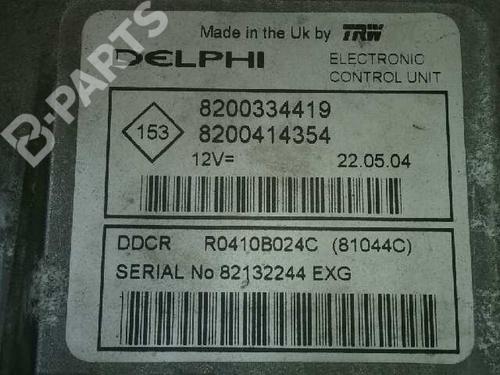 Engine control unit (ECU) RENAULT SCÉNIC II (JM0/1_) 1.5 dCi (JM02, JM13) | BP1510516M57 