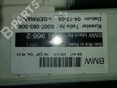 Rear right window mechanism BMW X3 (E83)  | BP1563384C25 