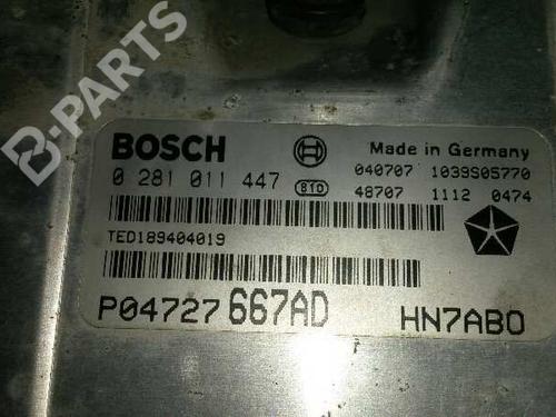 Engine control unit (ECU) CHRYSLER VOYAGER IV (RG, RS)  | BP1315448M57 