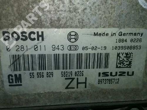 Engine control unit (ECU) OPEL ASTRA H Estate (A04) 1.7 CDTI (L35) | BP1302452M57 