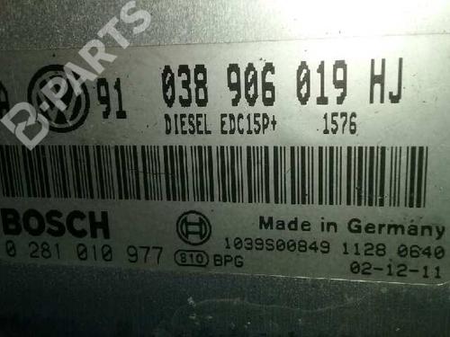 Engine control unit (ECU) VW GOLF IV (1J1) 1.9 TDI | BP1527790M57 