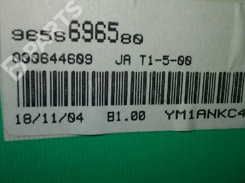 Instrument cluster PEUGEOT 206 Hatchback (2A/C) 2.0 HDI 90 | BP1461967C47 