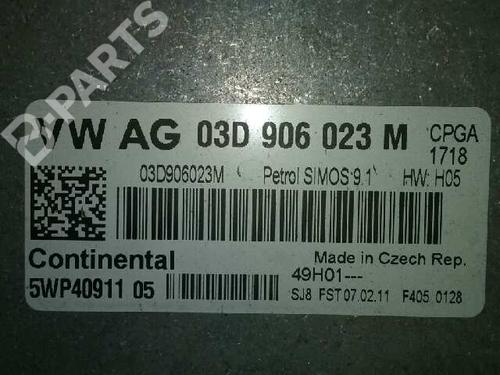 Engine control unit (ECU) SKODA FABIA II (542) 1.2 | BP1518476M57 