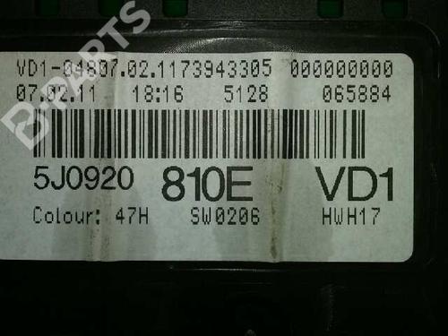 Instrument cluster SKODA FABIA II (542) 1.2 | BP1518472C47 