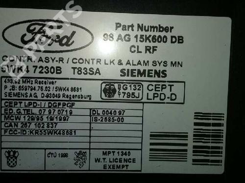 Electronic module FORD FOCUS I (DAW, DBW) 2.0 16V | BP1318180M83 