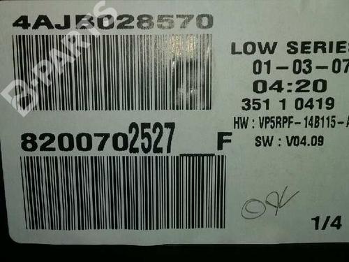 Instrument cluster RENAULT MEGANE II Saloon (LM0/1_)  | BP2224745C47 