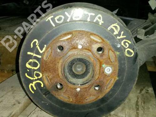 Rear axle TOYOTA AYGO (_B1_) 1.0 (KGB10_, KGB10R) | BP1527704M2 