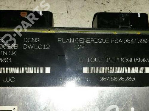 Engine control unit (ECU) PEUGEOT 206 Hatchback (2A/C) 1.9 D | BP1319649M57 