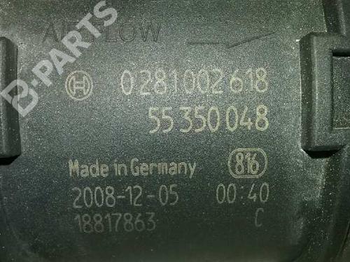 Mass air flow sensor OPEL CORSA D Hatchback Van (S07)  | BP1652839M95 
