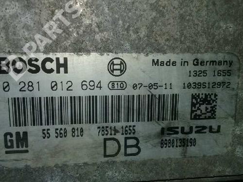 Engine control unit (ECU) OPEL ASTRA H GTC (A04) 1.7 CDTi (L08) | BP1301962M57 