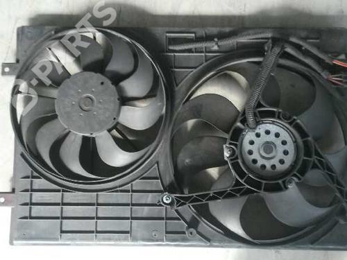 Used Radiator fan VW POLO (9N_, 9A_) 1.9 SDI (64 hp) 1532483