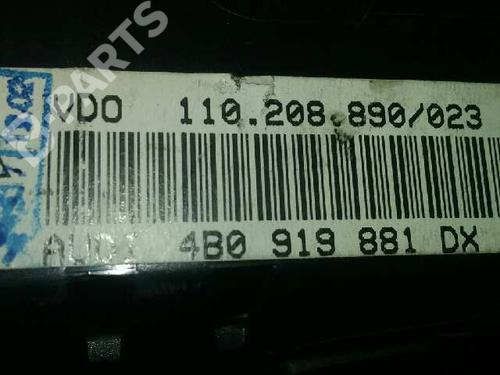 Instrument cluster AUDI A6 C5 (4B2) 2.5 TDI | BP1301224C47 