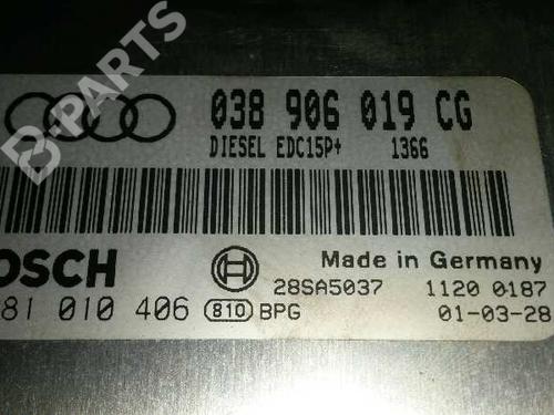 Engine control unit (ECU) AUDI A4 B7 (8EC) 1.9 TDI | BP1408418M57 