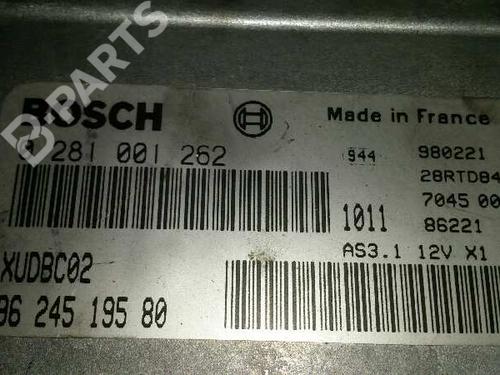 Engine control unit (ECU) PEUGEOT 406 (8B)  | BP1462041M57 