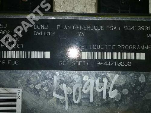 Engine control unit (ECU) PEUGEOT 206 Hatchback (2A/C) 1.9 D | BP1319740M57 