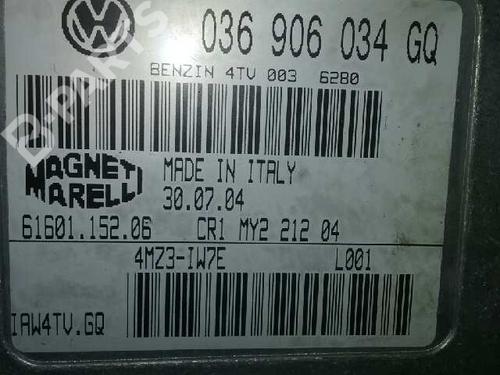 Engine control unit (ECU) VW POLO IV (9N_, 9A_) 1.4 16V | BP1532494M57