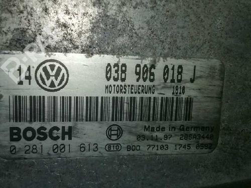 Engine control unit (ECU) VW GOLF IV (1J1) 1.9 TDI | BP1527885M57 