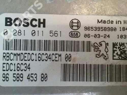 Engine control unit (ECU) CITROËN C5 II (RC_)  | BP1302759M57 
