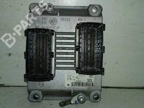 Used Engine control unit (ECU) OPEL CORSA C (X01) 1.2 (F08, F68) (75 hp) 1408621