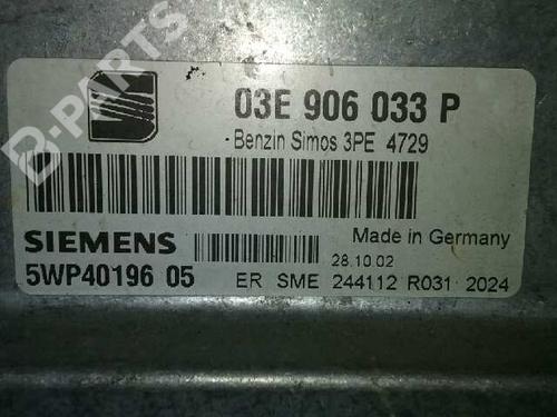 Engine control unit (ECU) SEAT IBIZA III (6L1)  | BP1518583M57 