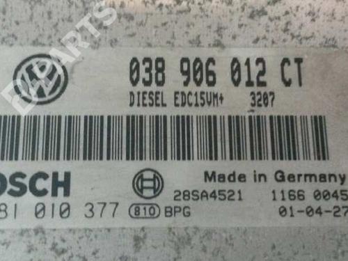 Engine control unit (ECU) VW POLO (6N2) 1.9 D | BP1532506M57 