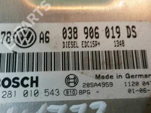 Engine control unit (ECU) VW PASSAT B5.5 (3B3) 1.9 TDI | BP1527952M57 