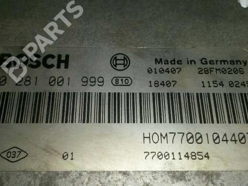 Engine control unit (ECU) RENAULT ESPACE III (JE0_) 2.2 dCi (JE0K) | BP1869349M57 