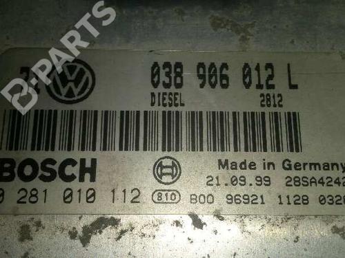 Engine control unit (ECU) VW GOLF IV (1J1) 1.9 TDI | BP1527946M57 