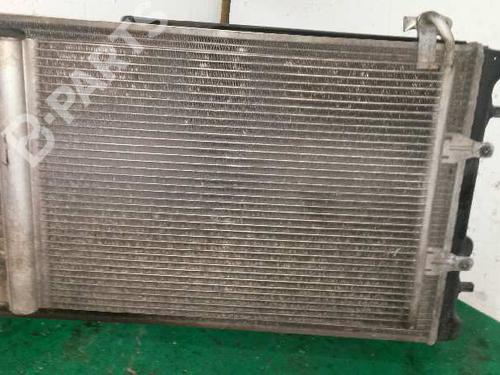 Used AC radiator VW POLO (9N_, 9A_) 1.4 TDI (70 hp) 1532526