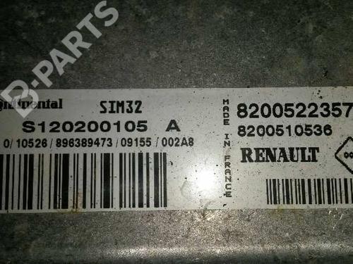 Engine control unit (ECU) RENAULT CLIO III (BR0/1, CR0/1) 1.2 16V (BR02, BR0J, BR11, CR02, CR0J, CR11) | BP1408716M57 