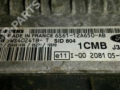 Used Engine control unit (ECU) FORD FIESTA V (JH_, JD_) 1.4 TDCi (68 hp) 1314566