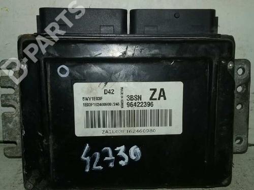 Engine control unit (ECU) CHEVROLET NUBIRA Estate 1.6 (109 hp) 1728873