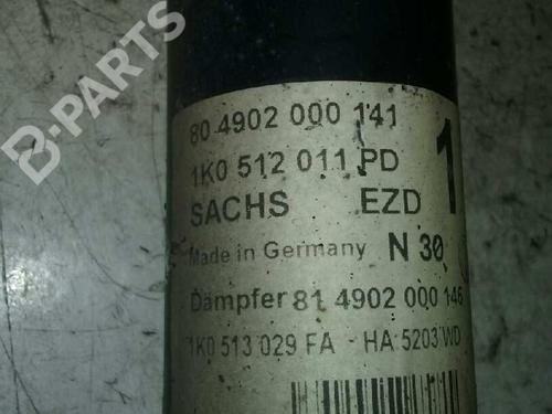 Left rear shock absorber VW GOLF V (1K1) 1.9 TDI | BP1528045M18 